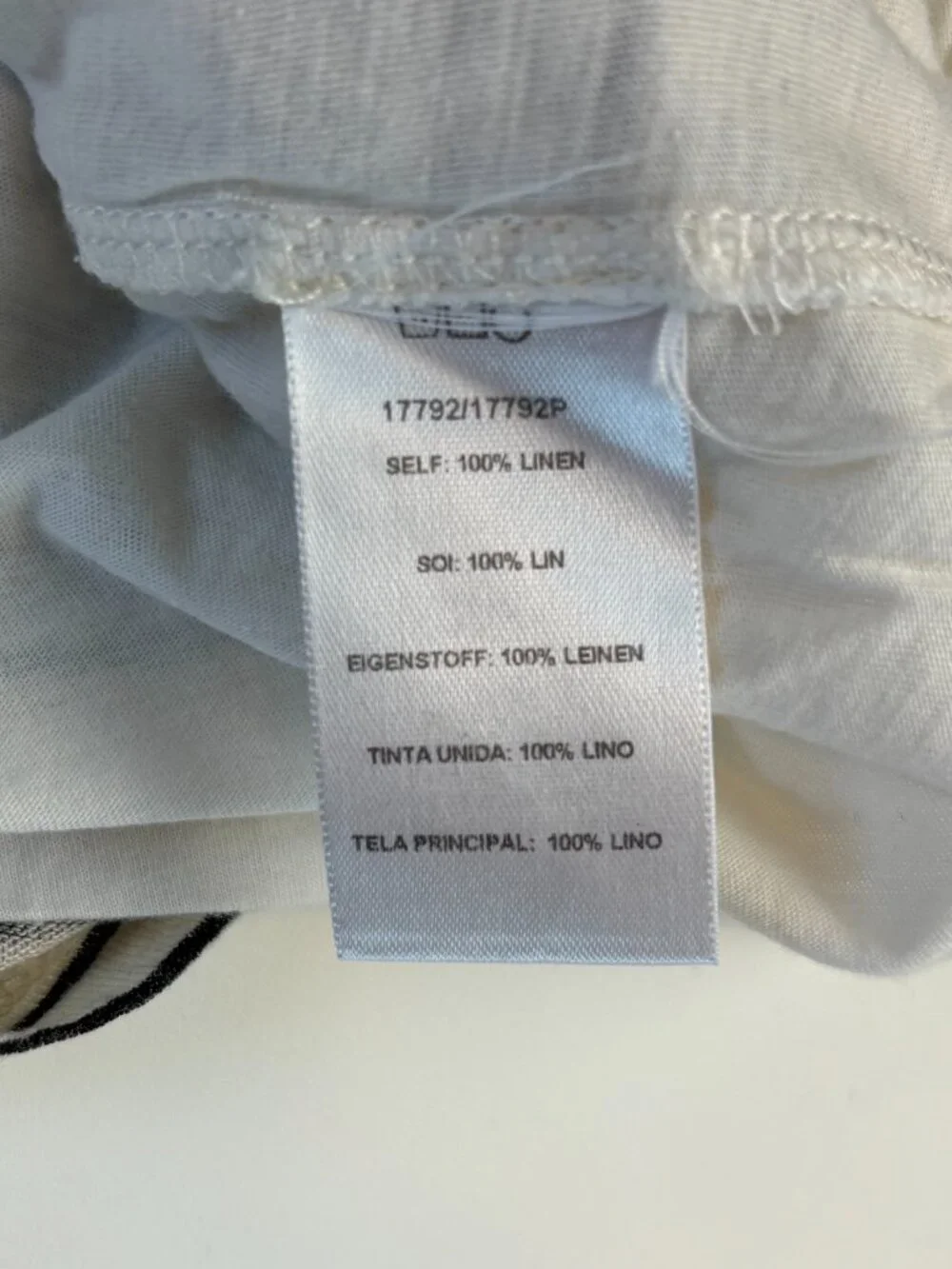 Bundle 2/$30! Dolan Left Coast Linen Stripe Ruched Dress Size Small EUC - Picture 10 of 13